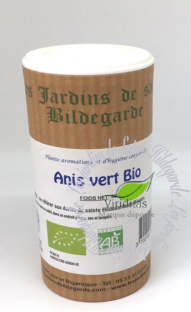 Anis Vert Bio Poudre G Les Jardins De Sainte Hildegarde