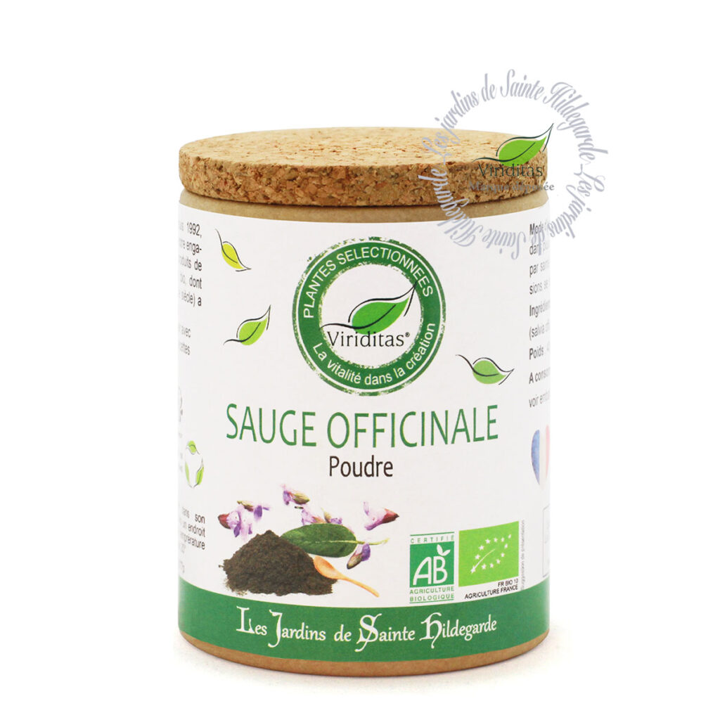 Sauge Off Poudre Bio G Les Jardins De Sainte Hildegarde