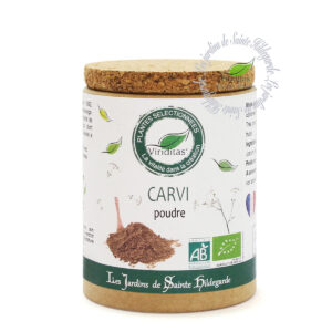 carvi bio moulu, pot de 50g, recommandé par sainte Hildegarde de Bingen