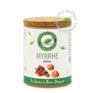 myrrhe larmes, pot de 50g, recommandé par sainte Hildegarde de Bingen