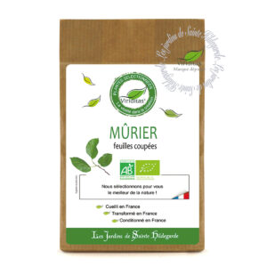 Mûrier bio feuilles séchées, sachet de 50g