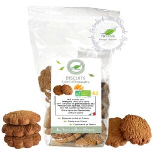 Biscuits soleil d'épeautre au grand épeautre bio non hybridé - 200g